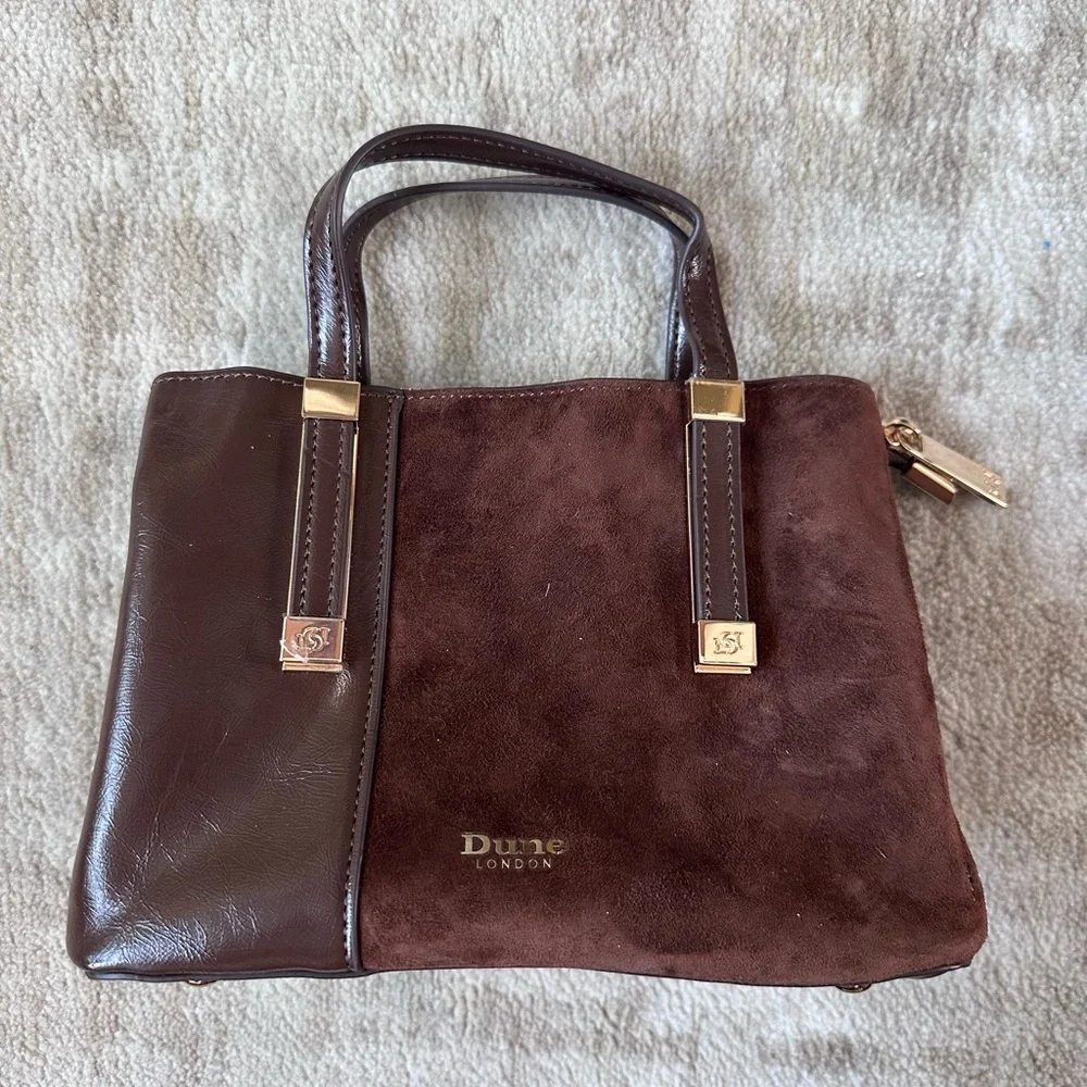Dune London Brown Mini Tote Bag